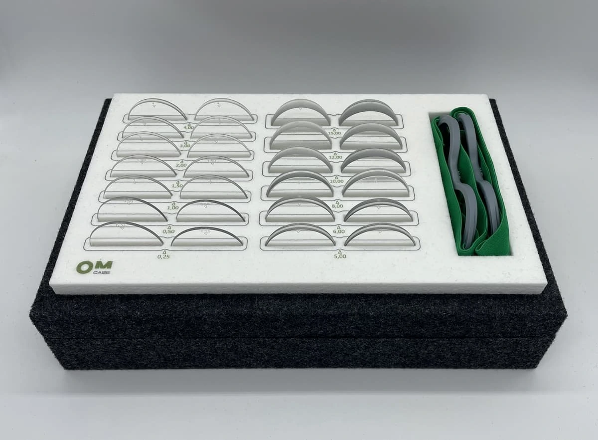 Kit para prismas gemelos OMcase